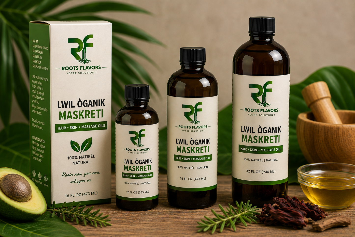 LWIL ÒGANIK MASKRETI